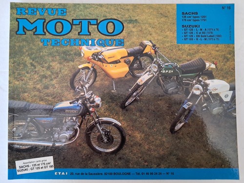 Revue moto technique - revue,