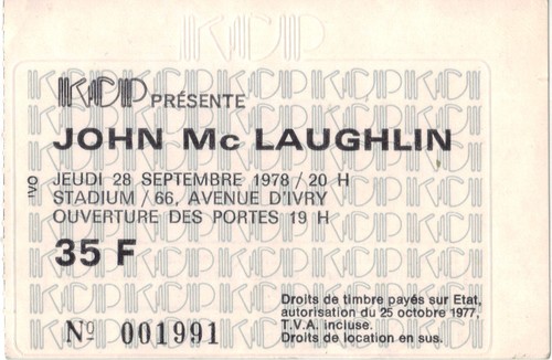 Ticket billet stub - billet, place