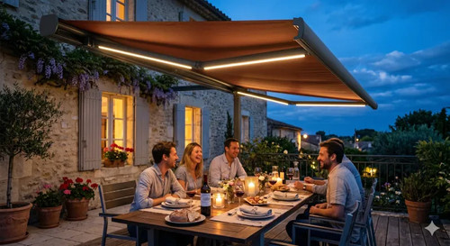 Store banne coffre intégral - store,