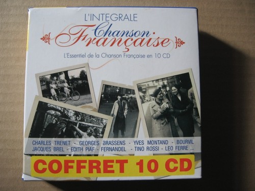 Coffret trenet brel - x, cd