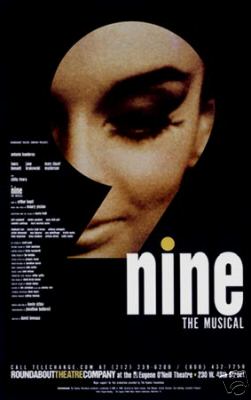 Nine the musical - nine, poster