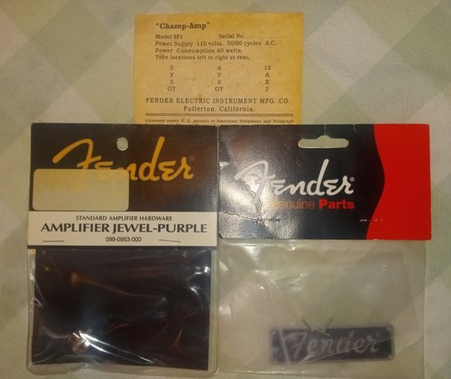 Fender tweed champ - tweed,