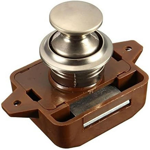 Loquet bouton poussoir pour - loquet, À