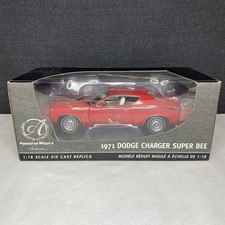 Ertl American Muscle 1971 Dodge Charger Super Bee Red 1/18 Scale Car