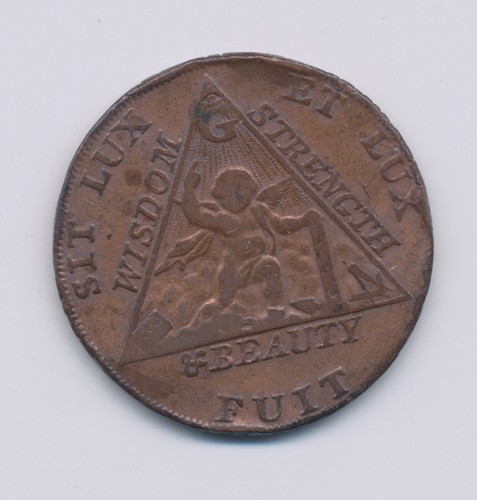 Angleterre token 1 - token, penny