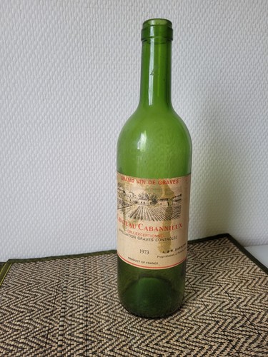 Bouteille vide chateau - vide,