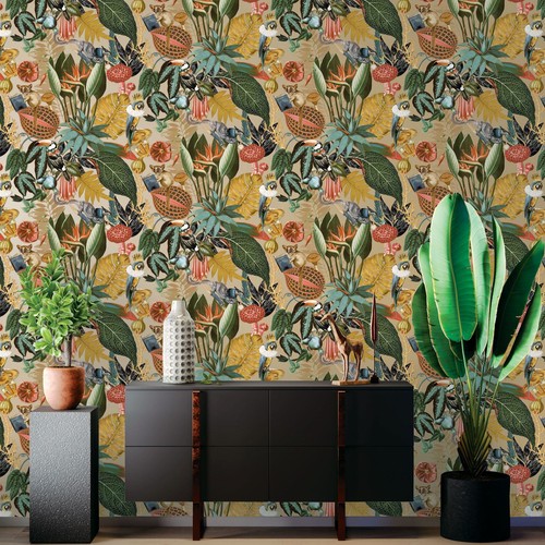 Papier peint tropical foliage - papier,