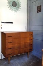 Commode 60's vintage chêne