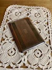 Étui À Cigarettes En Métal 12,5x8,5 Vintage 