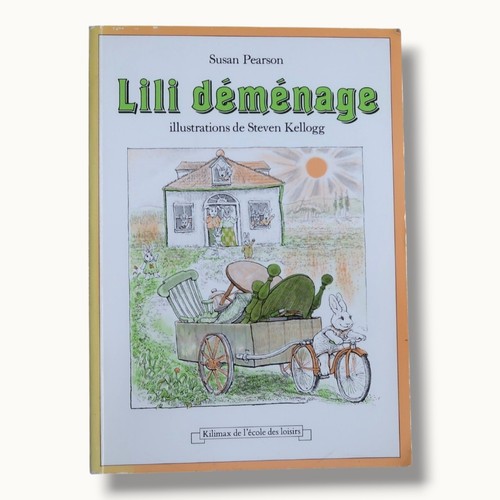Livre enfant lili déménage - livre,
