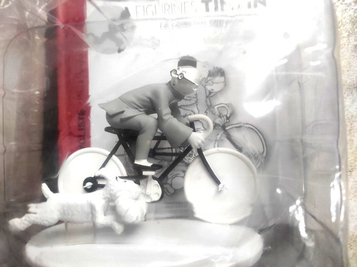 Figurine tintin cycliste - cycliste, et