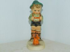 Goebel Hummel " Jaegerlein " Jeune Avec Lapin