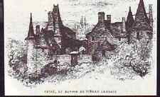 1992 -- GLASS MANOIR DE PIERE LANDAIS LATE NINETEENTH CENTURY T813