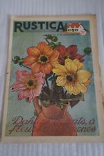 RUSTICA 27th year No. 48 28 November 1954. Giant Anemone Flower Dahlias
