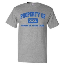 Property of Pomme de Terre Lake T shirt Funny Tee