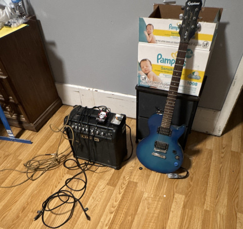 Epiphone les paul - epiphone, blue