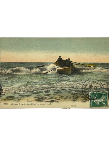 Bateaux pêche franchissant - de,