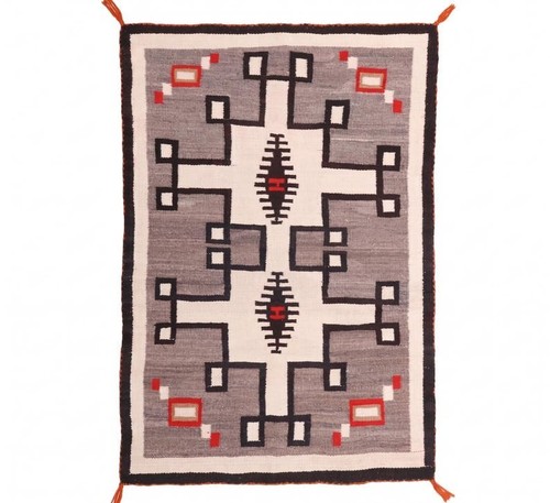 Tapis laine navajo kilim - en,