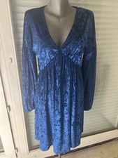 Robe De Soirée Asos Bleu