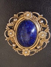 Ancienne Broche Vintage AGATHA