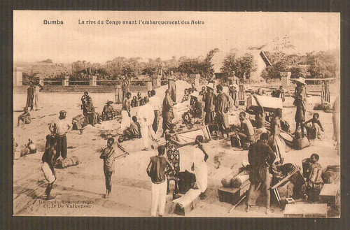 Congo belge bumba cpa la - ,