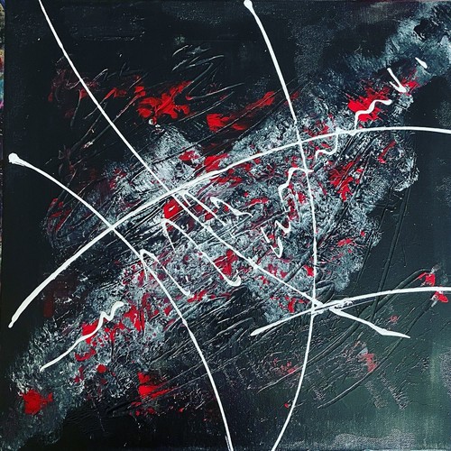 Tableau moderne abstrait - tableau,