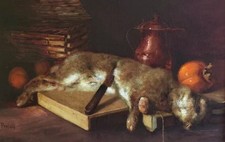 Tableau Ancien Huile Peinture