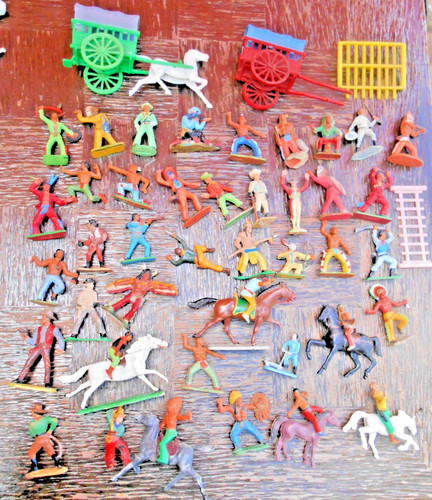 Lot 42 figurines ancien - +,