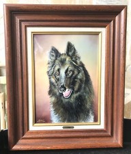 Tableau de chien Berger Belge