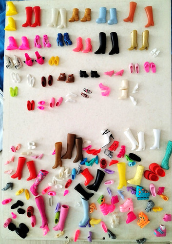 Barbie paires bottes 23 - paires, bottes-23