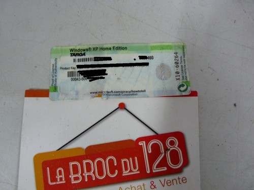 Sticker cle licence - cle, de