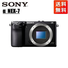 Sony NEX-7 Mirrorless Camera Body 24.3MP Used Black Tested Good Condition
