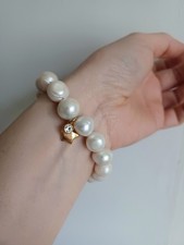 Bracelet argent 925 et perles