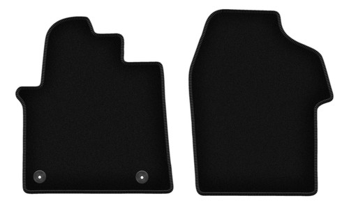 Tapis sol velours noir - sol,