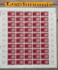 Planche Timbre N° 1637 50