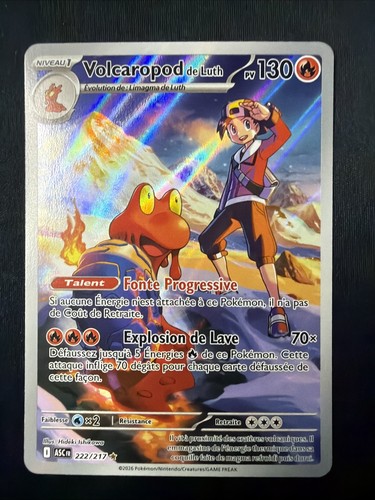 Carte pokémon volcaropod - pokémon,