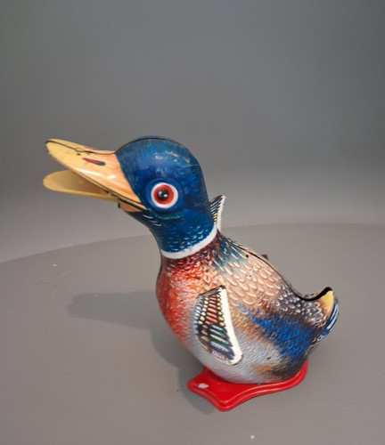 Ancien jouet canard bavard