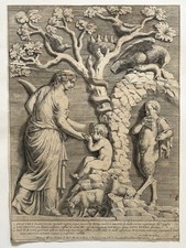 Amalthea Zeus GRAVURE Pietro