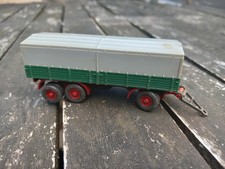 WIKING HO 3 AXLE BACHEE TRAILER 1:87, like new without box