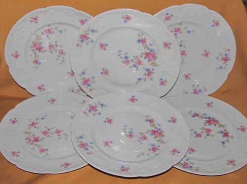 Série assiettes en - 6,