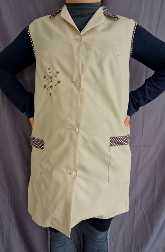 Nylon dederon smock apron - nylon,