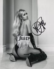 Paris Hilton Signed Autograph 8x10 Photo - Sexy Stunning Juicy Couture Model