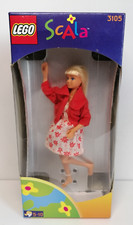Lego Scala 3105 Emma in Flower Dress Poupée Vintage Doll - 1998 Neuf New