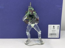 Figurine Swarovski 5619210 Star Wars Boba Fett 12,5 cm. + Emballage...