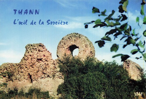Thann ruins chateau - du,