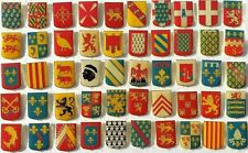 EDITIONS ATLAS PIN'S COATS OF ARMS OF THE REGIONS OF FRANCE METAL DORE 50 models to choose from