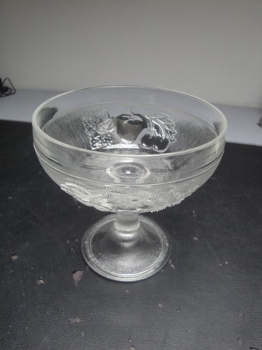 Coupe glace fruits verre - à, ou