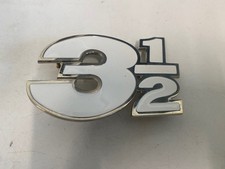 MORINI 350 3 1/2 METAL SIDE LOGO NEW WITH DEFECT (36MI)