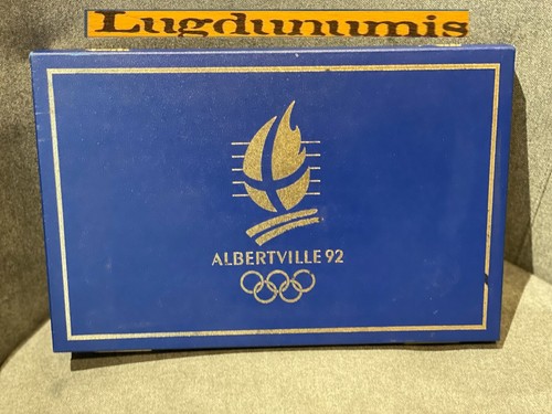 Coffret vide albertville 1992 - vide,