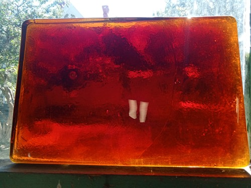 Blenko verre deep red - verre,
